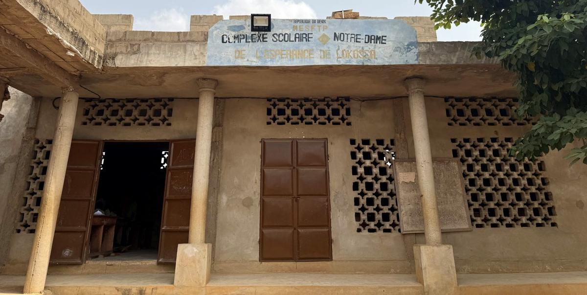 Façade du Complexe Scolaire Notre-Dame de l'Espérance de Lokossa